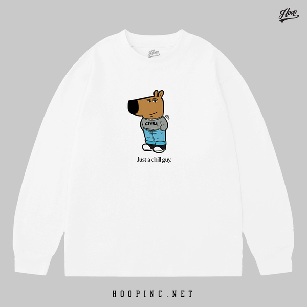 "Just a Chill Guy" Oversize Long sleeve tee