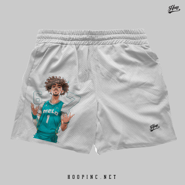 "MELO SIX SEVEN 67" basketball shorts