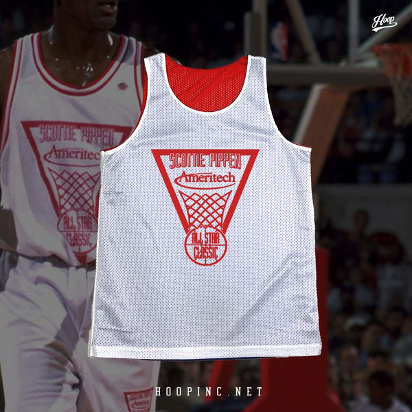 "Pippen Charity Game" Retro Reversible Jersey