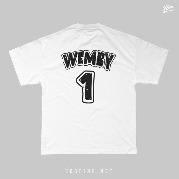 "Wemby Alien 2 Easy" heavy weight tee