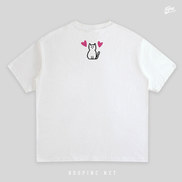 "My Cat Made Me Late" Washed Tee