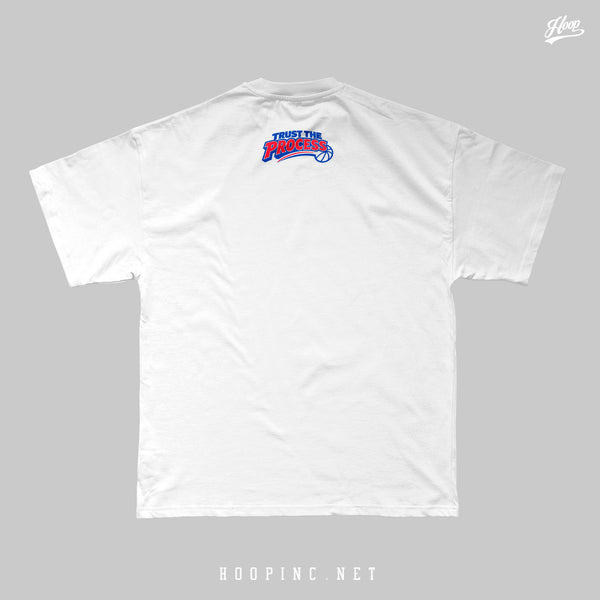 【費城新時代·首發紀念】Philly Lineup "Trust The Process" Q版五虎潮流重磅棉 Tee