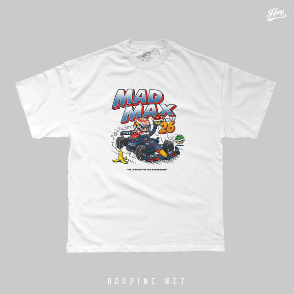 "Mad Max Mario Kart" heavy weight tee