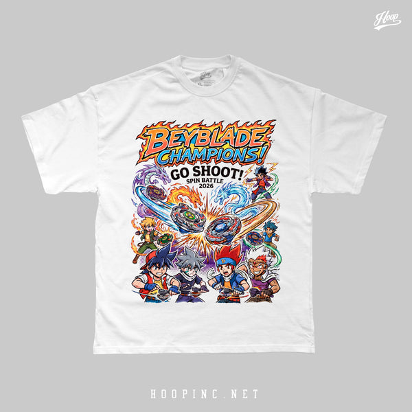 "321 Go Shoot!" heavy weight tee