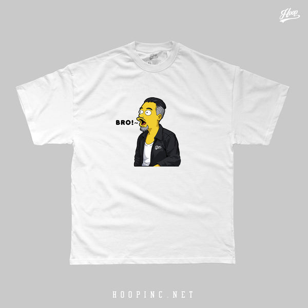 "BRO~" heavy weight tee