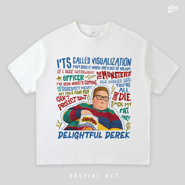 "Delightful Derek" Washed Tee