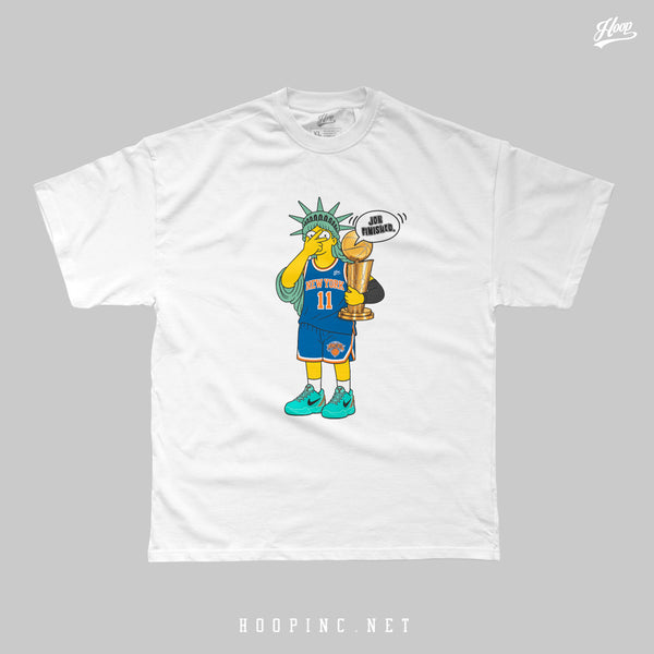 "NEW YORK JOB FINISHED 2026 CHAMPION" Heavy Weight Tee