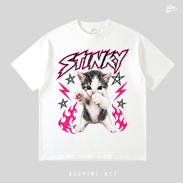 "Stinky Cat" Washed Tee