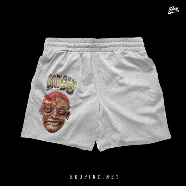 "Crazy Head - Bad Boy Rodman" Basketball Shorts