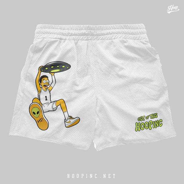 "Alien Out of This World" basketball shorts