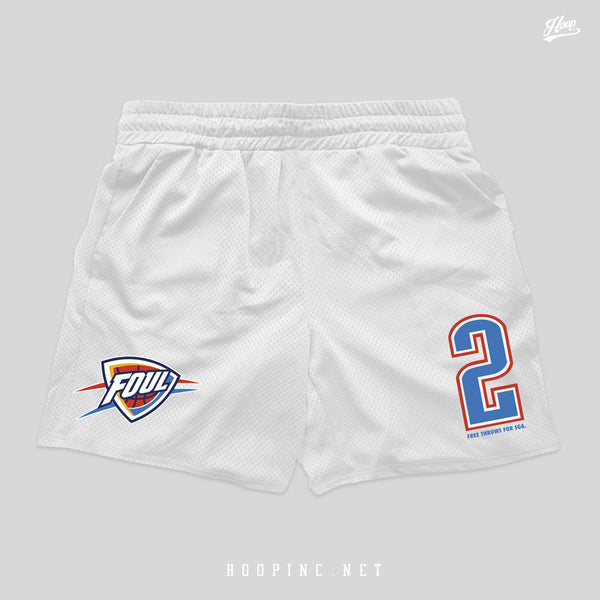 ""2 Free Throws" basketball shorts
