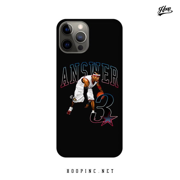 "Answer 3" Silicone iPhone Case