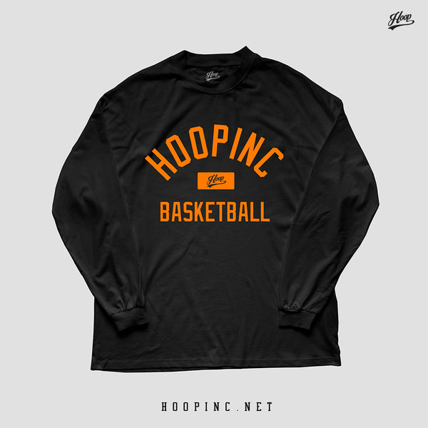 "Hoopinc Basketball N.Y." long sleeve heavy weight tee