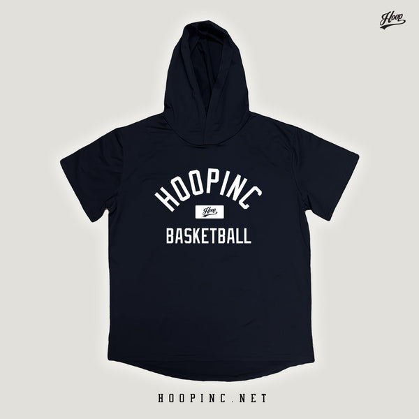 "HOOPINC BASKETBALL" Quick Dry Hoodie Tee