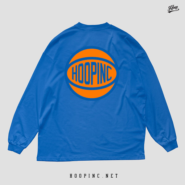"Hoopinc Basketball N.Y." long sleeve heavy weight tee