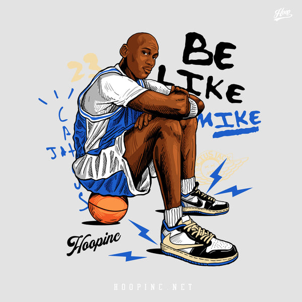 "Be Like Mike" heavy weight tee