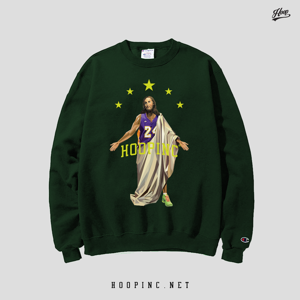 "HOOP JESUS #24" sweater
