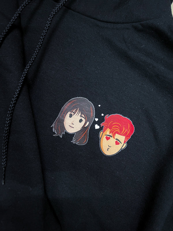 "I LOVE BASKETBALL & YOU" Hoodie