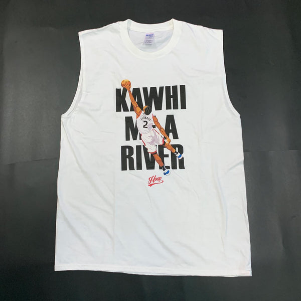 "KAWHI ME A RIVER" tee and sleeveless
