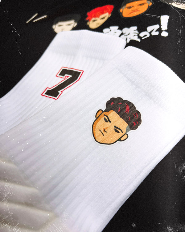 "No.1 Team - #7" socks
