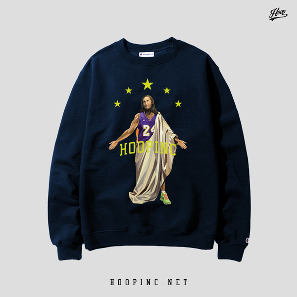 "HOOP JESUS #24" sweater