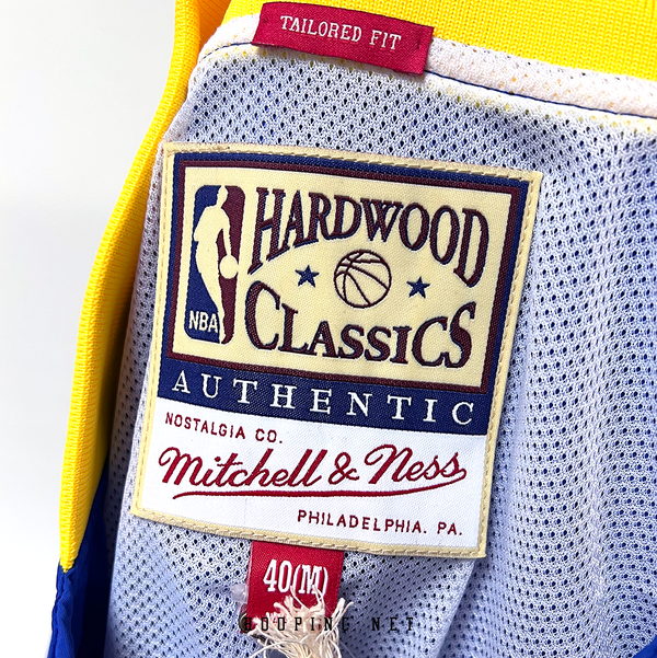 "MITCHELL & NESS 1996-97 Golden State Warriors" Authentic Warm Up Jacket