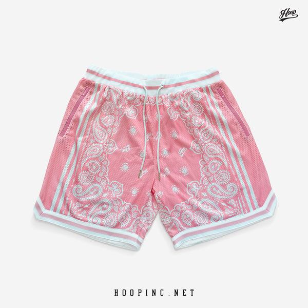 現貨 "HOOPINC BANDANA BASKETBALL" shorts in Pink