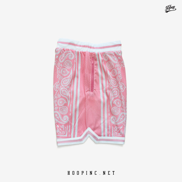 現貨 "HOOPINC BANDANA BASKETBALL" shorts in Pink