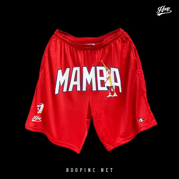 "MAMBA" shorts 2.0 RED