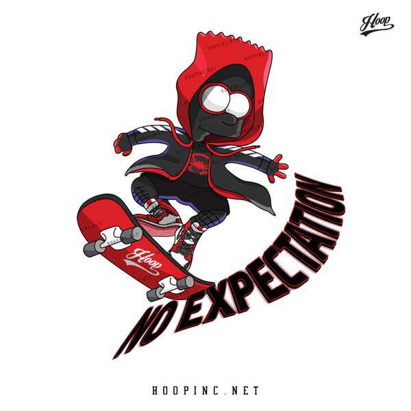 "NO EXPECTATION SPIDEY" Kids T