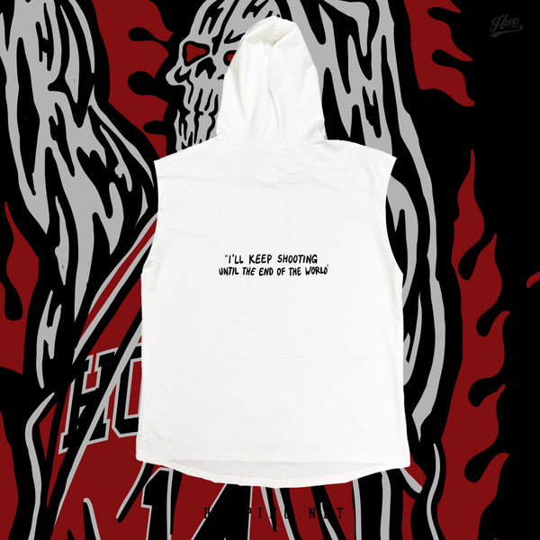 "UNTIL THE END OF THE WORLD" Quick Dry Sleeveless Tee